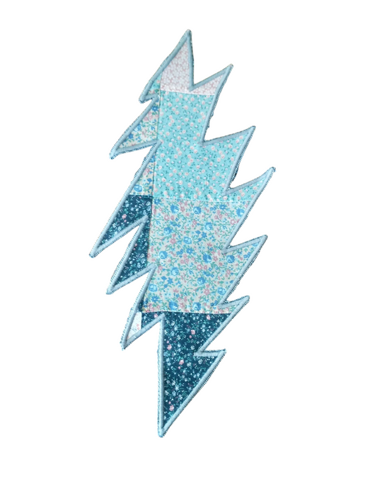 Vintage Calico Patchwork Patch