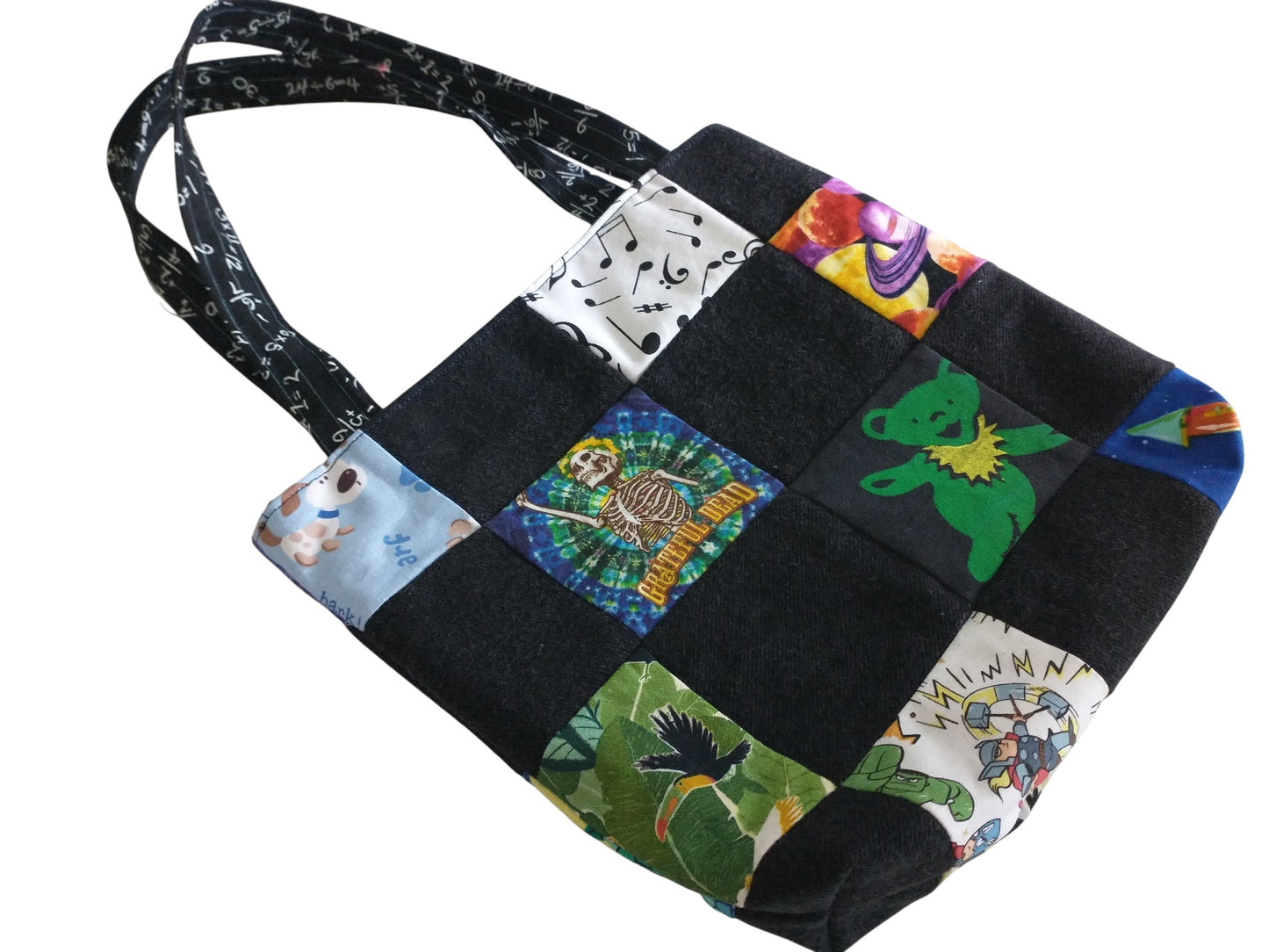 I Spy Find It Patchwork Tote Bag