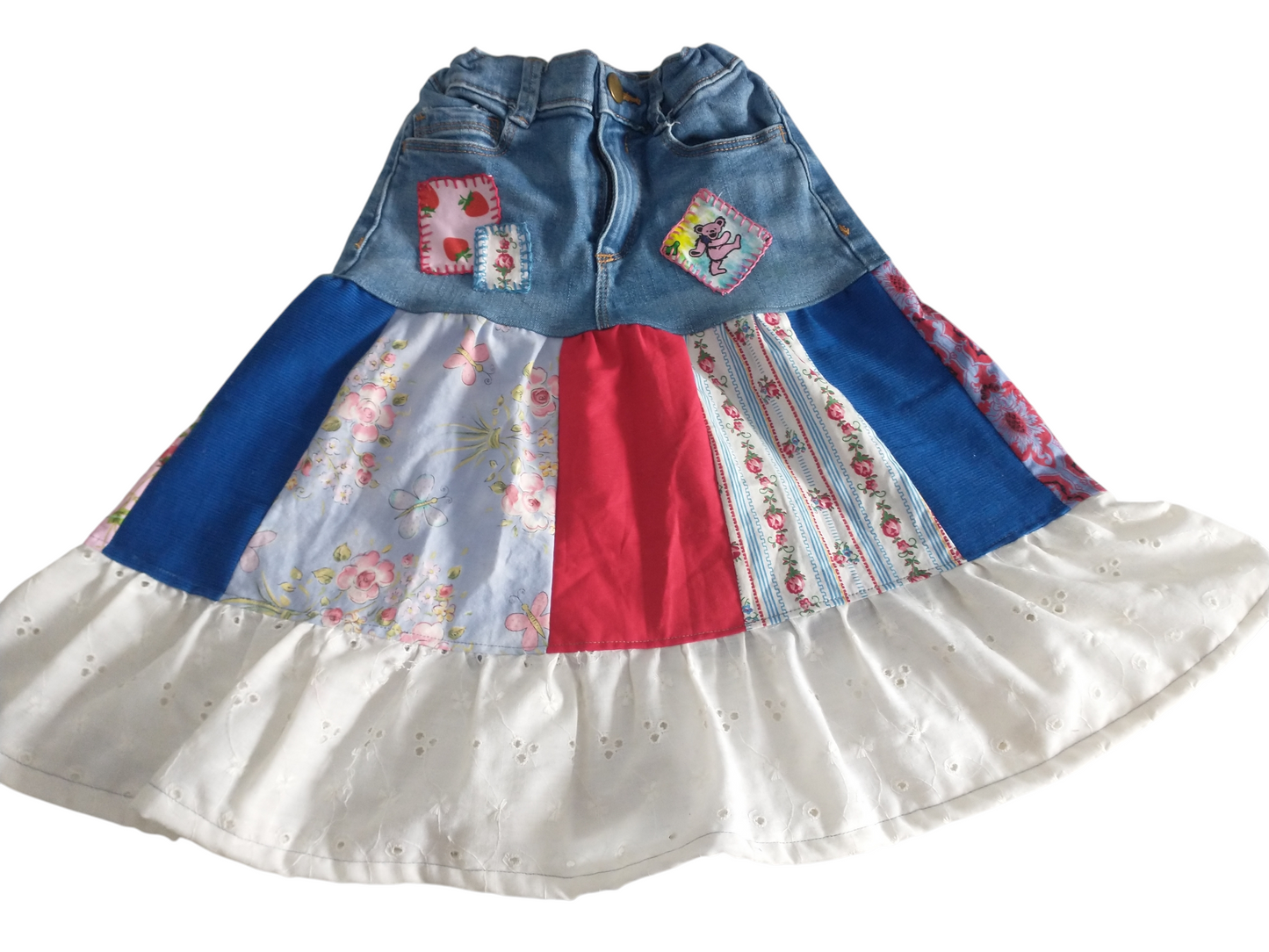5t Patchwork Twirl Skirt