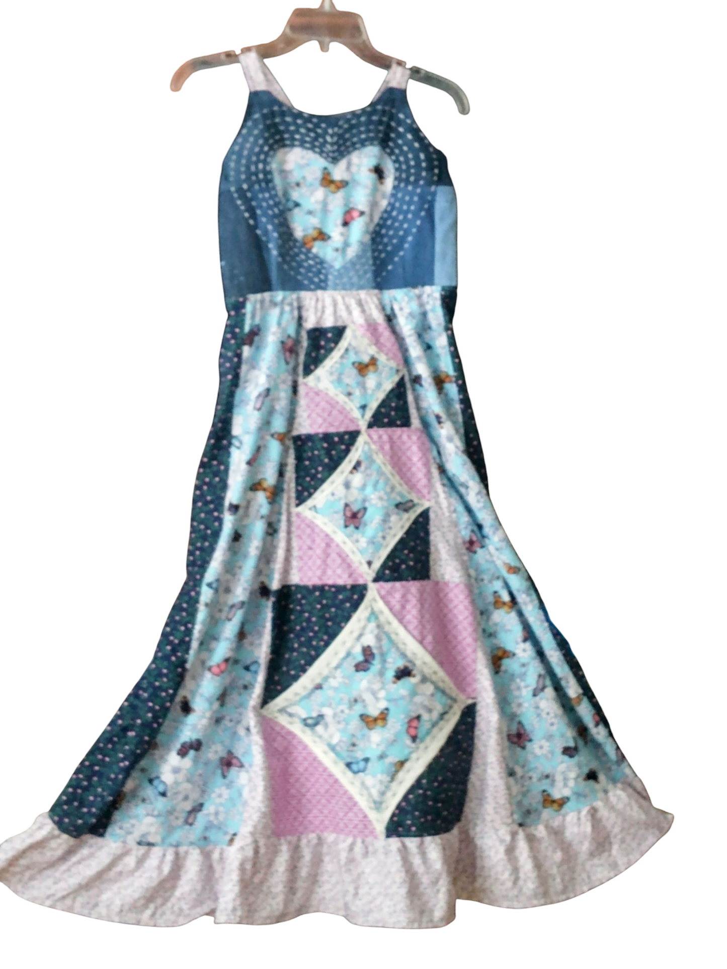 Patchwork Spinner Dress