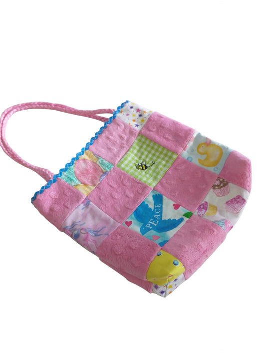 I Spy Find It Kids Patchwork Tote Bag
