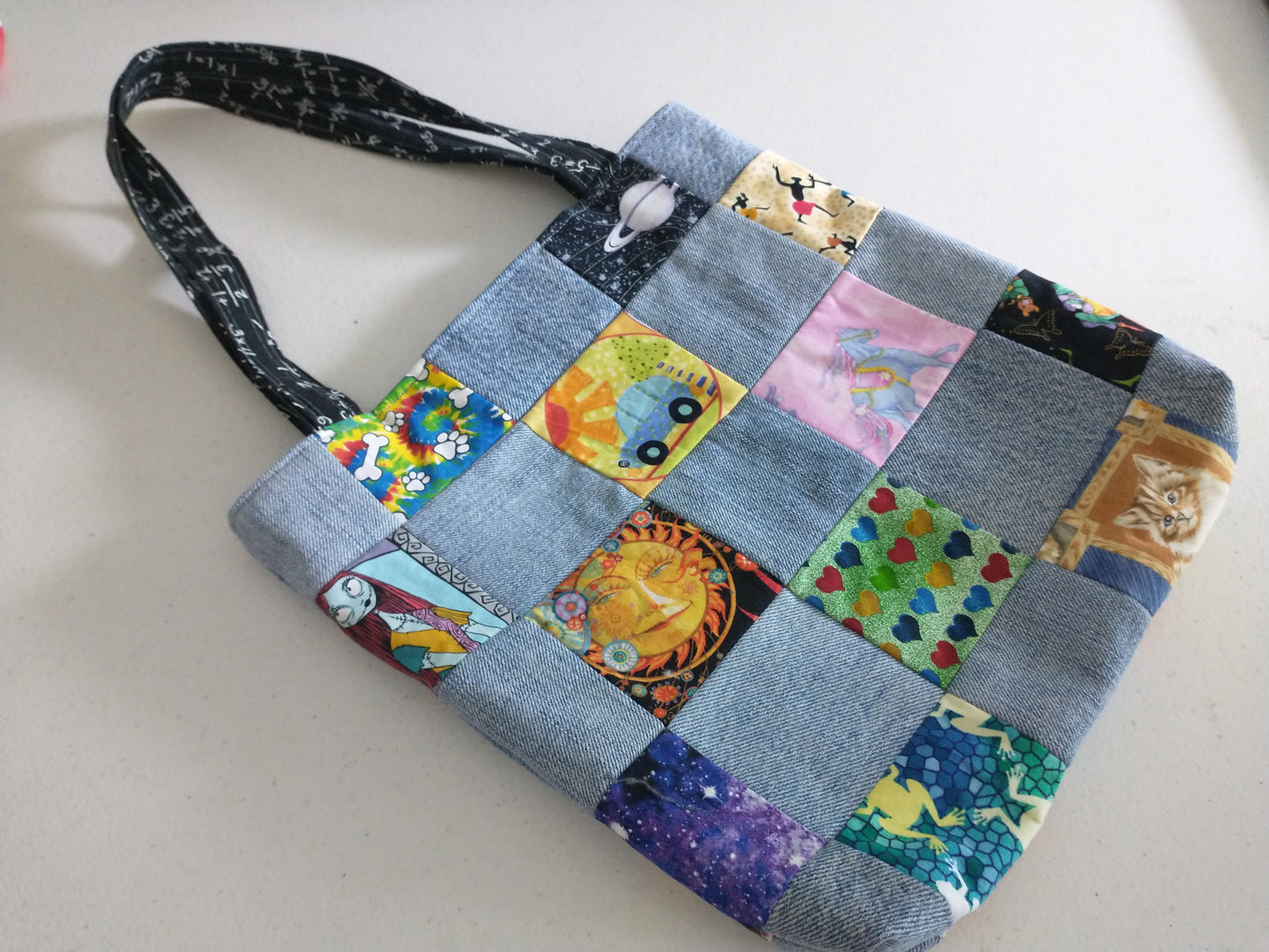 Find It I Spy Patchwork Tote Bag