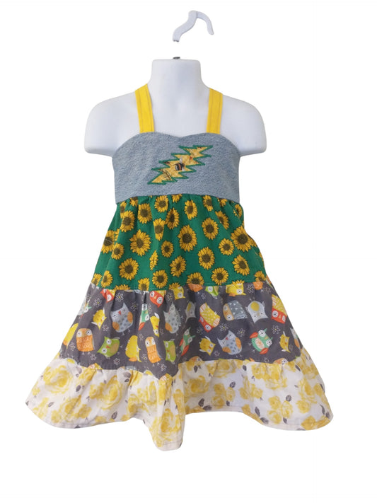 SALE 3t/4t Owls Spinner Dress