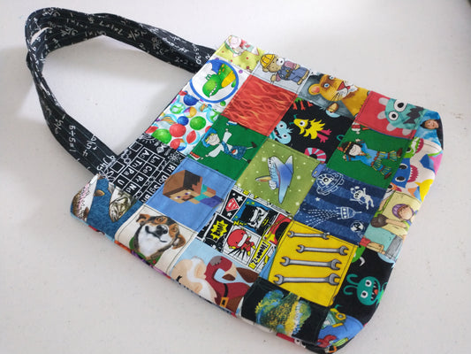 I Spy Find It Patchwork Kids Tote Bag